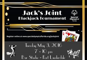 CardioFlex Therapists outpatient clinic in Davie is proud to support the Jack's Joint Blackjack Tournament