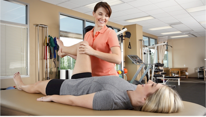 CardioFlex Therapy  Technician working on a patient